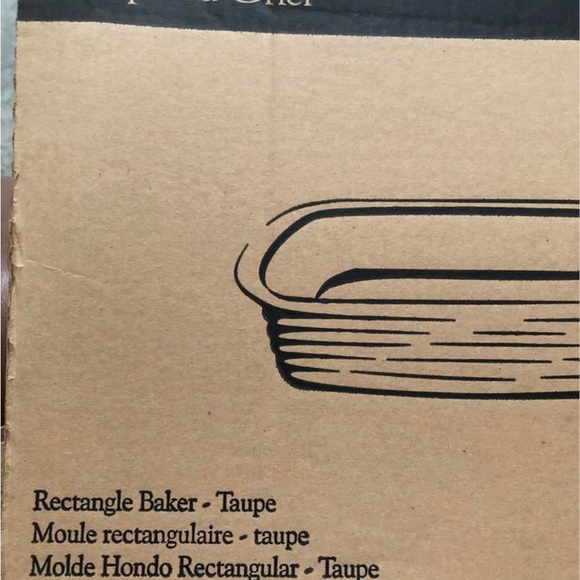 Pampered Chef Kitchen Pampered Chef Rectangular Baker Taupenib